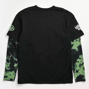 Lurking Class by Sketchy Tank Pandemic Black 2Fer TShirt